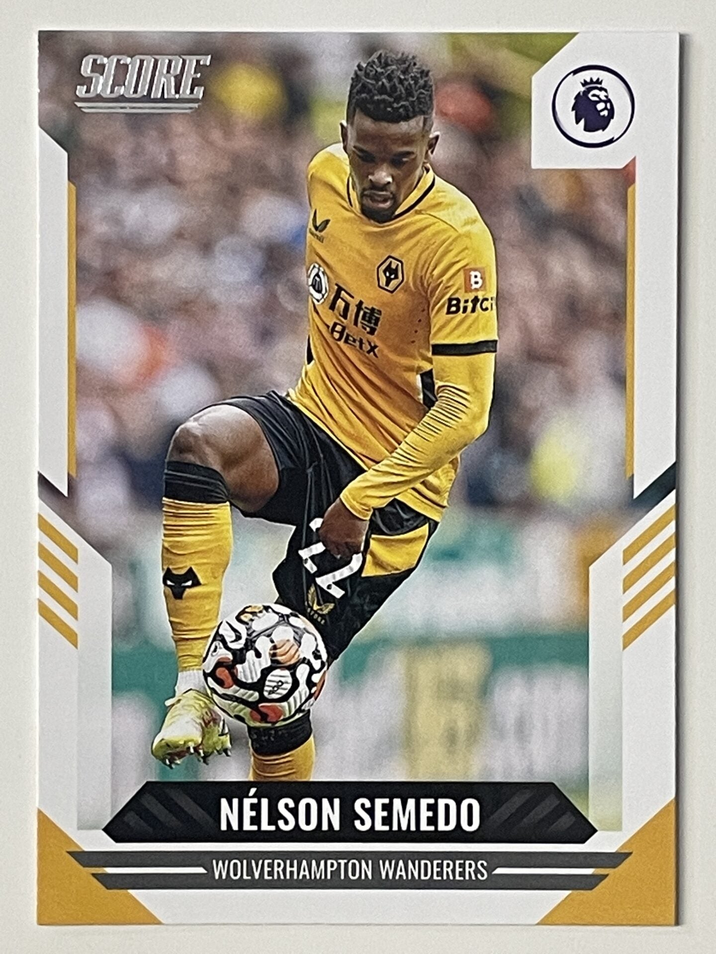 Nelson Semedo Wolves Base Panini Premier League Score 2021 2022