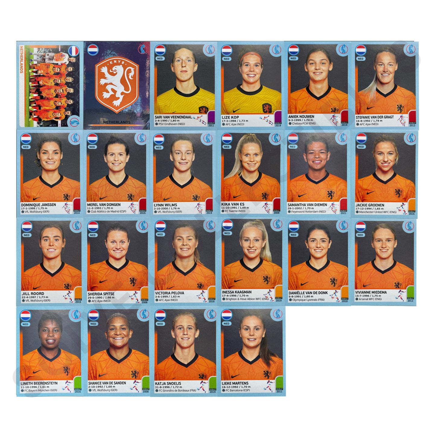 Netherlands Team Photo Watermark