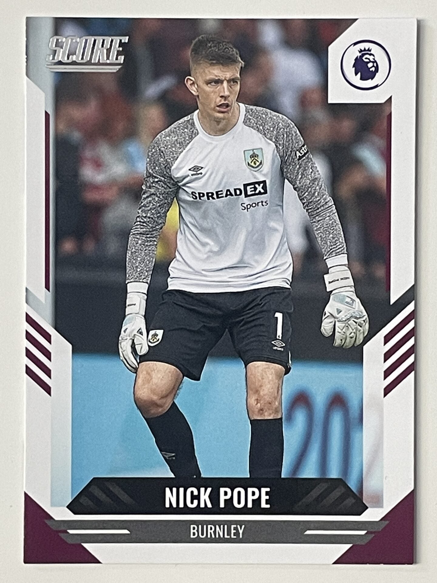 Nick Pope Burnley Base Panini Premier League Score 2021 2022