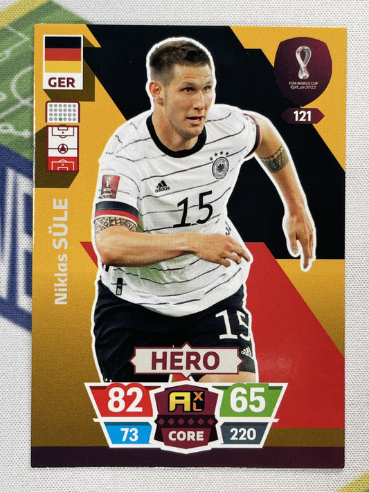 Niklas Sule Germany Panini World Cup 2022 Adrenalyn XL Card