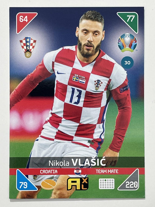 Nikola Vlasic Team Mates (Croatia) Football Card &#8211; Euro 2020 Adrenalyn XL