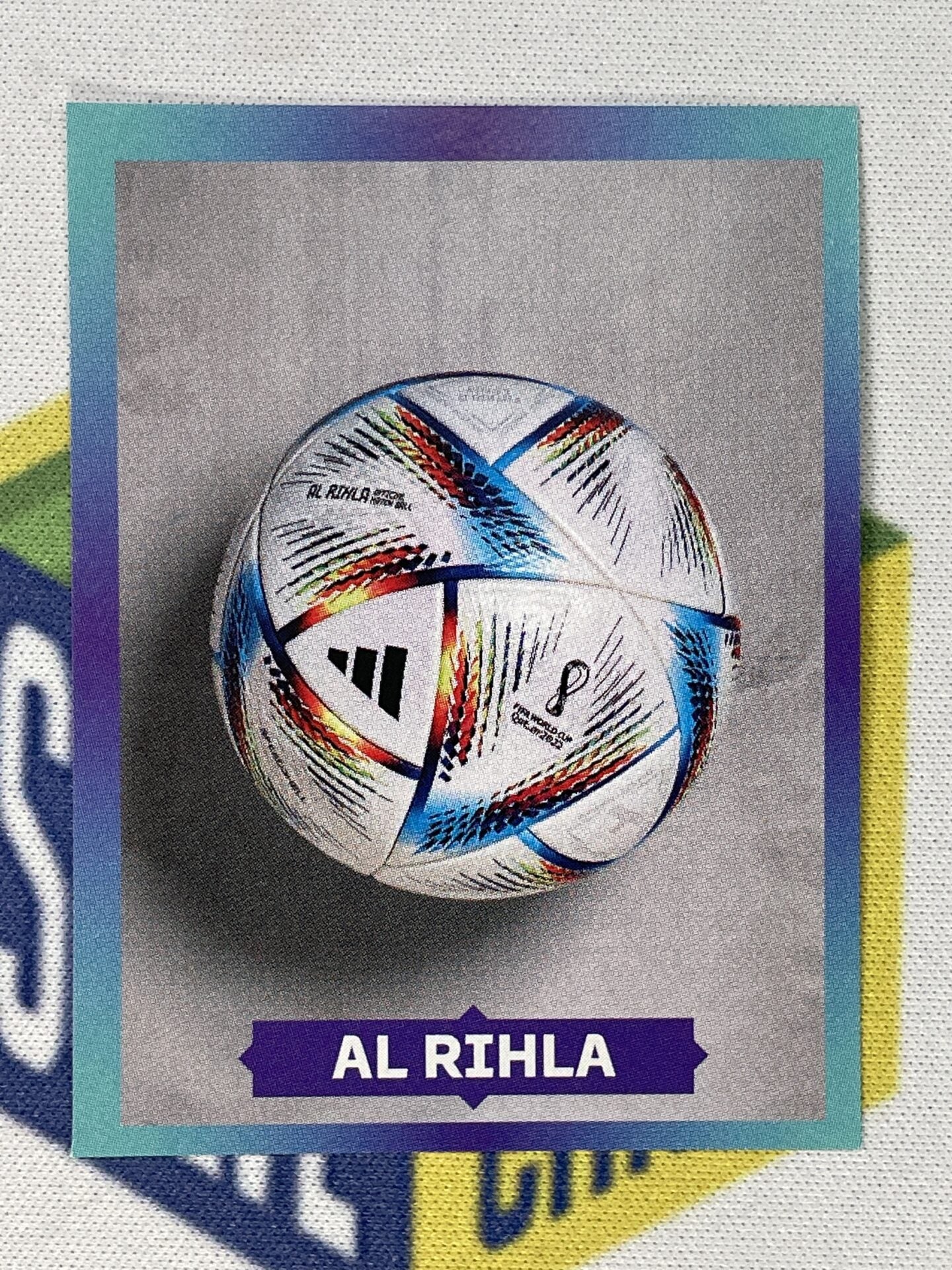 Official Match Ball Panini World Cup 2022 Qatar Stickers