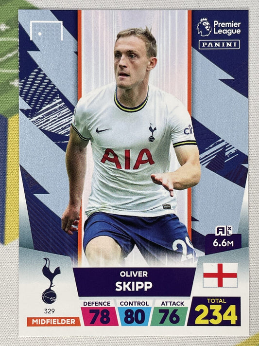 Oliver Skipp Tottenham Panini Premier League Adrenalyn XL 2023 Card