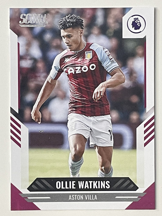 Ollie Watkins Aston Villa Base Panini Premier League Score 2021 2022