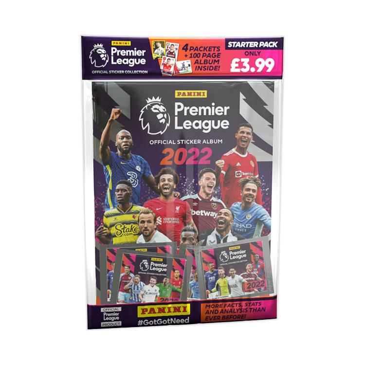 Panini Premier League 2022 Stickers Starter Pack