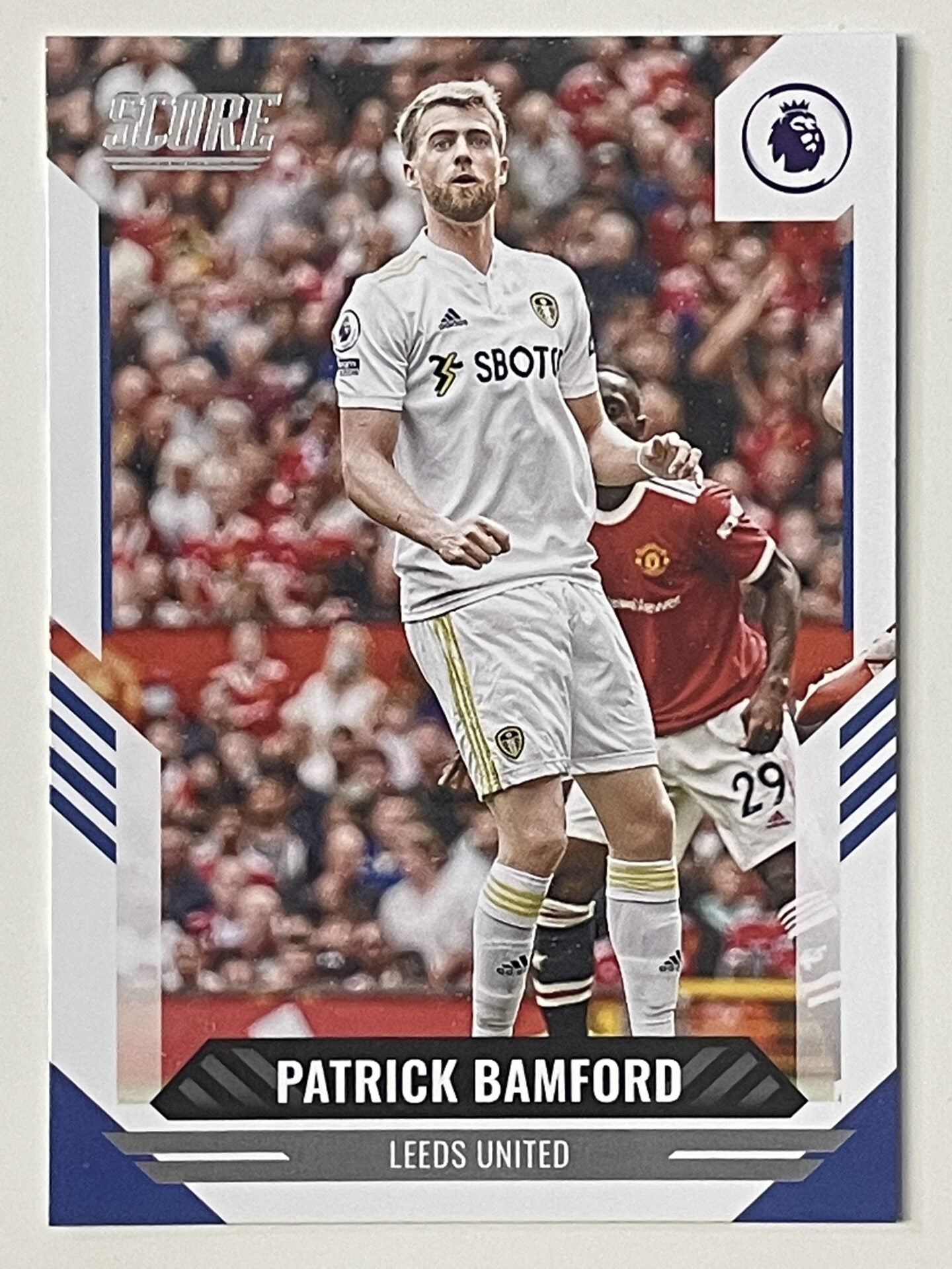 Patrick Bamford Leeds United Base Panini Premier League Score 2021 2022