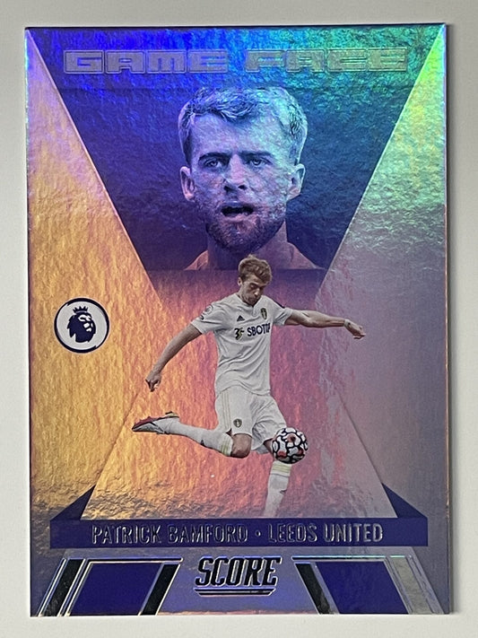 Patrick Bamford Leeds United Game Face Panini Premier League Score 2021 2022