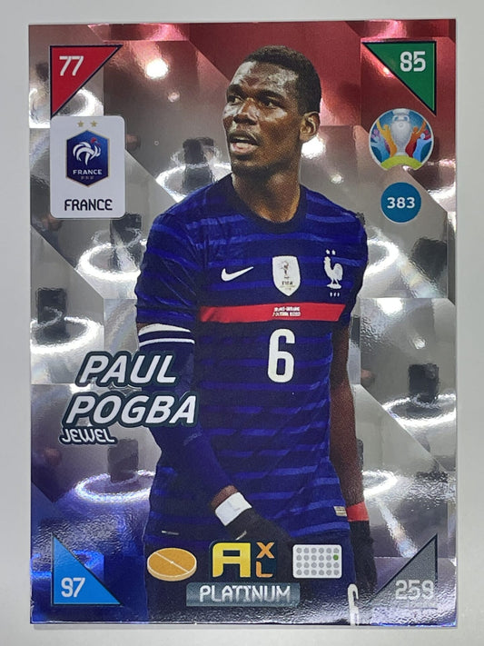 Paul Pogba Jewels (France) Football Card &#8211; Euro 2020 Adrenalyn XL