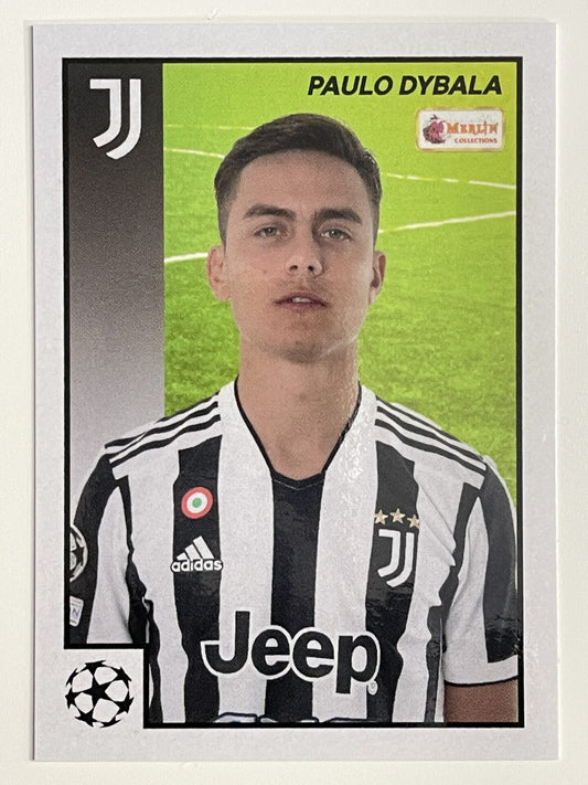 Paulo Dybala Juventus Base Topps Merlin Heritage 97 UEFA Champions League Card