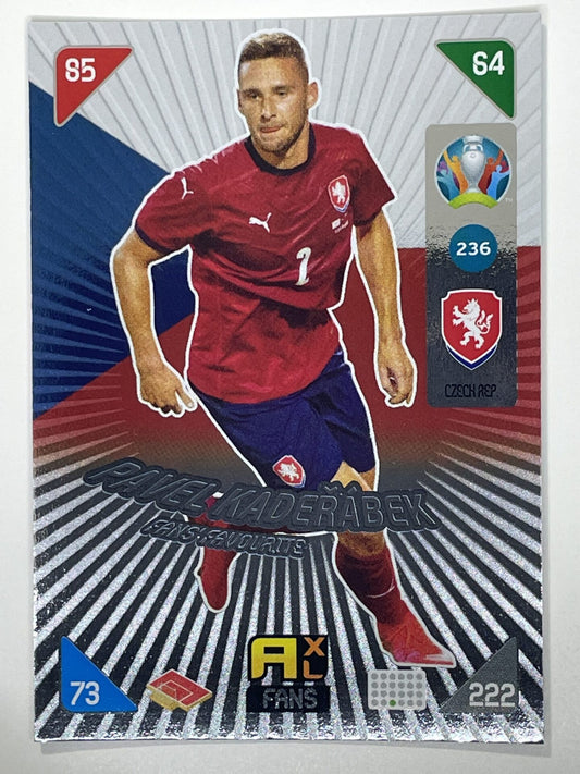 Pavel Kaderabek Fans Favourites (Czech Republic) Football Card &#8211; Euro 2020 Adrenalyn XL