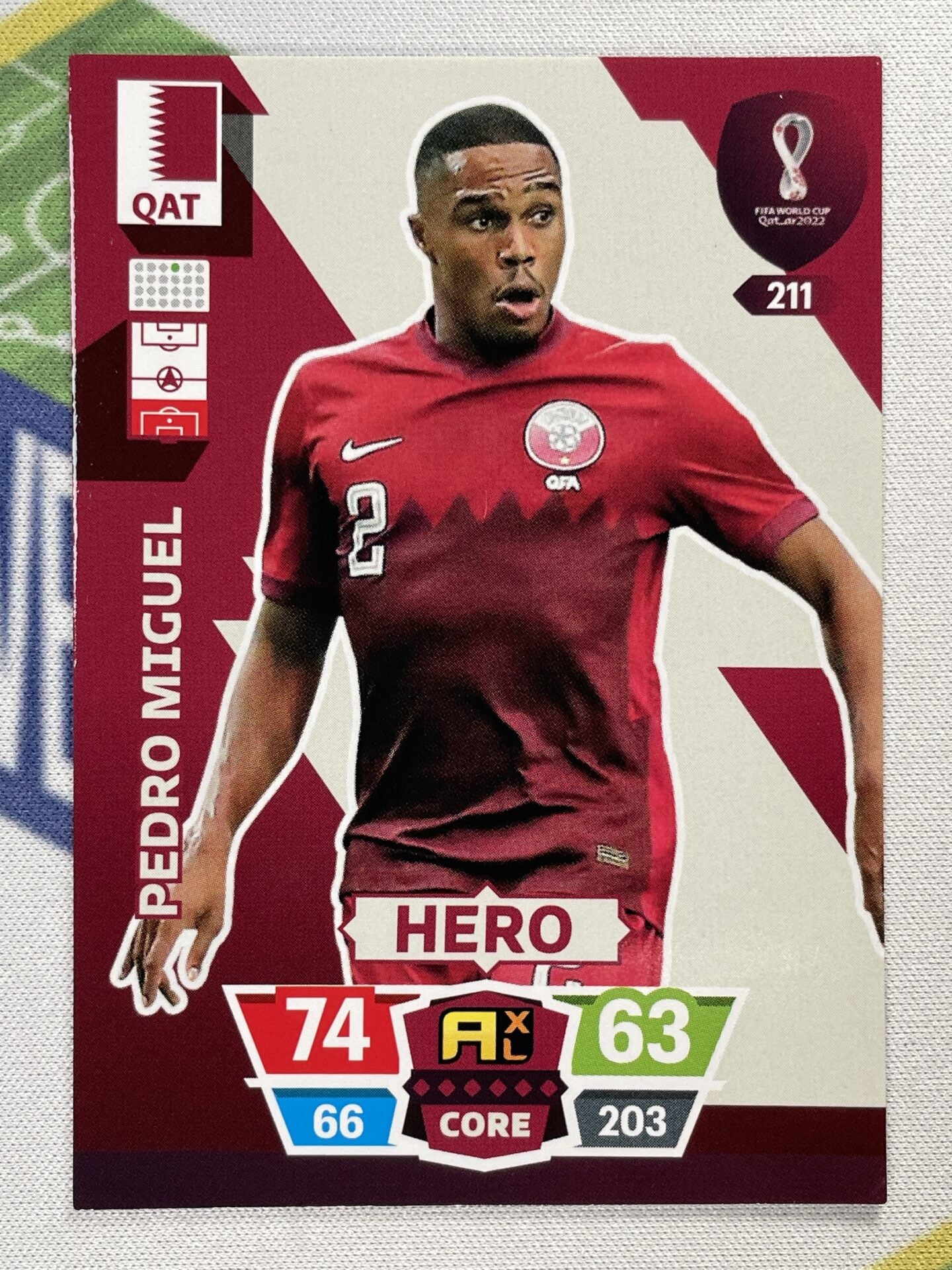 Pedro Miguel Qatar Panini World Cup 2022 Adrenalyn XL Card