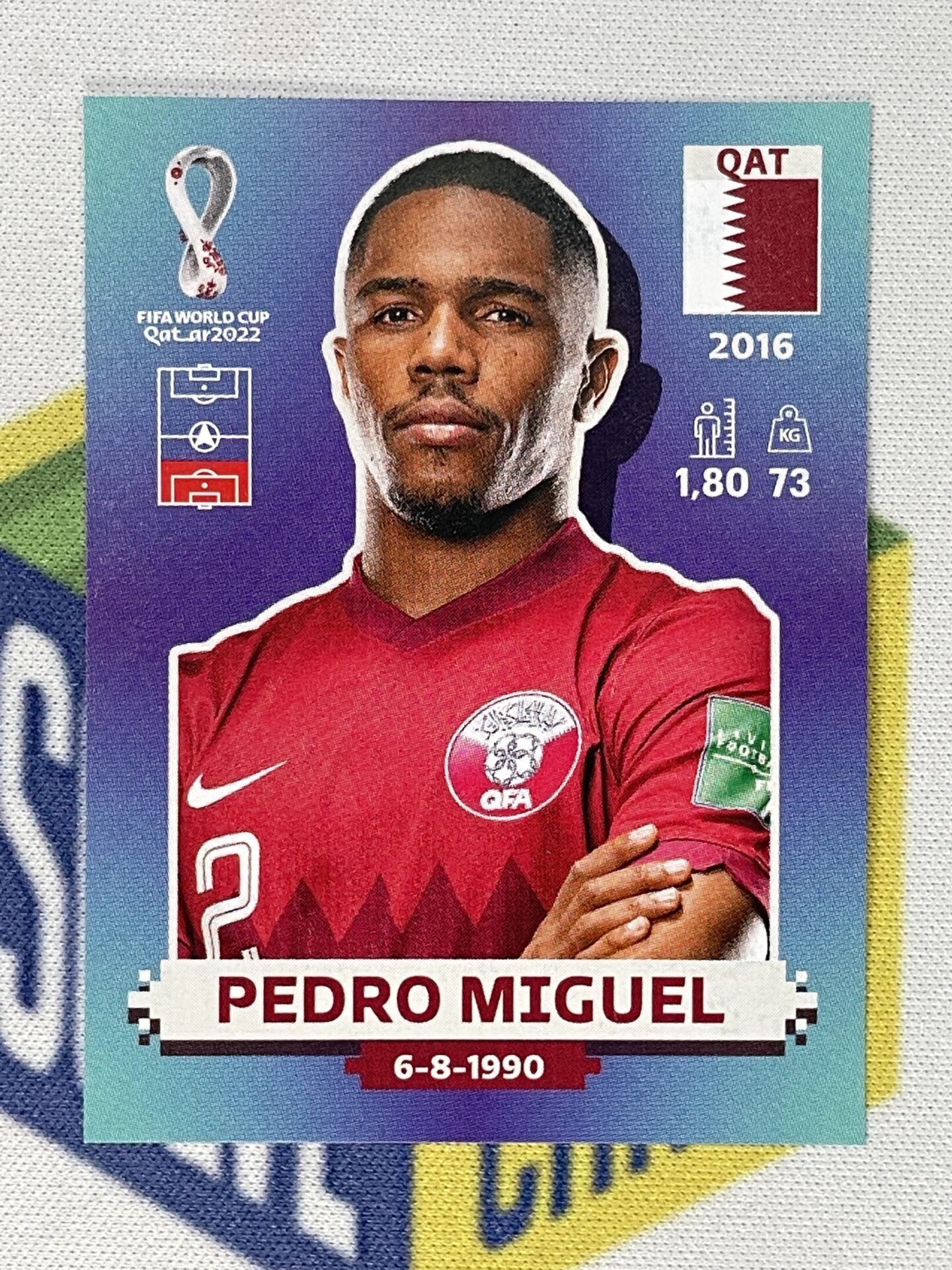 Pedro Miguel Qatar Panini World Cup 2022 Qatar Stickers