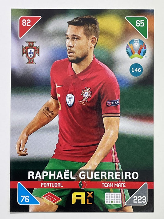 Raphael Guerreiro Team Mates (Portugal) Football Card &#8211; Euro 2020 Adrenalyn XL