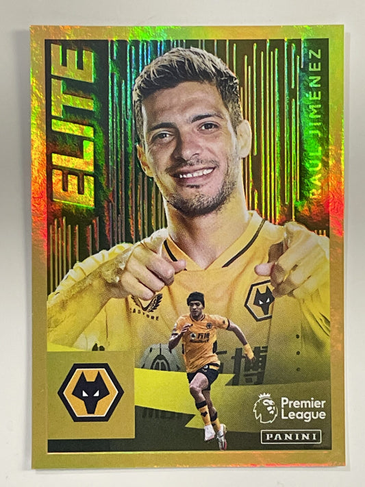 Raul Jimenez Elite Wolves Panini Premier League 2022 Football Stickers