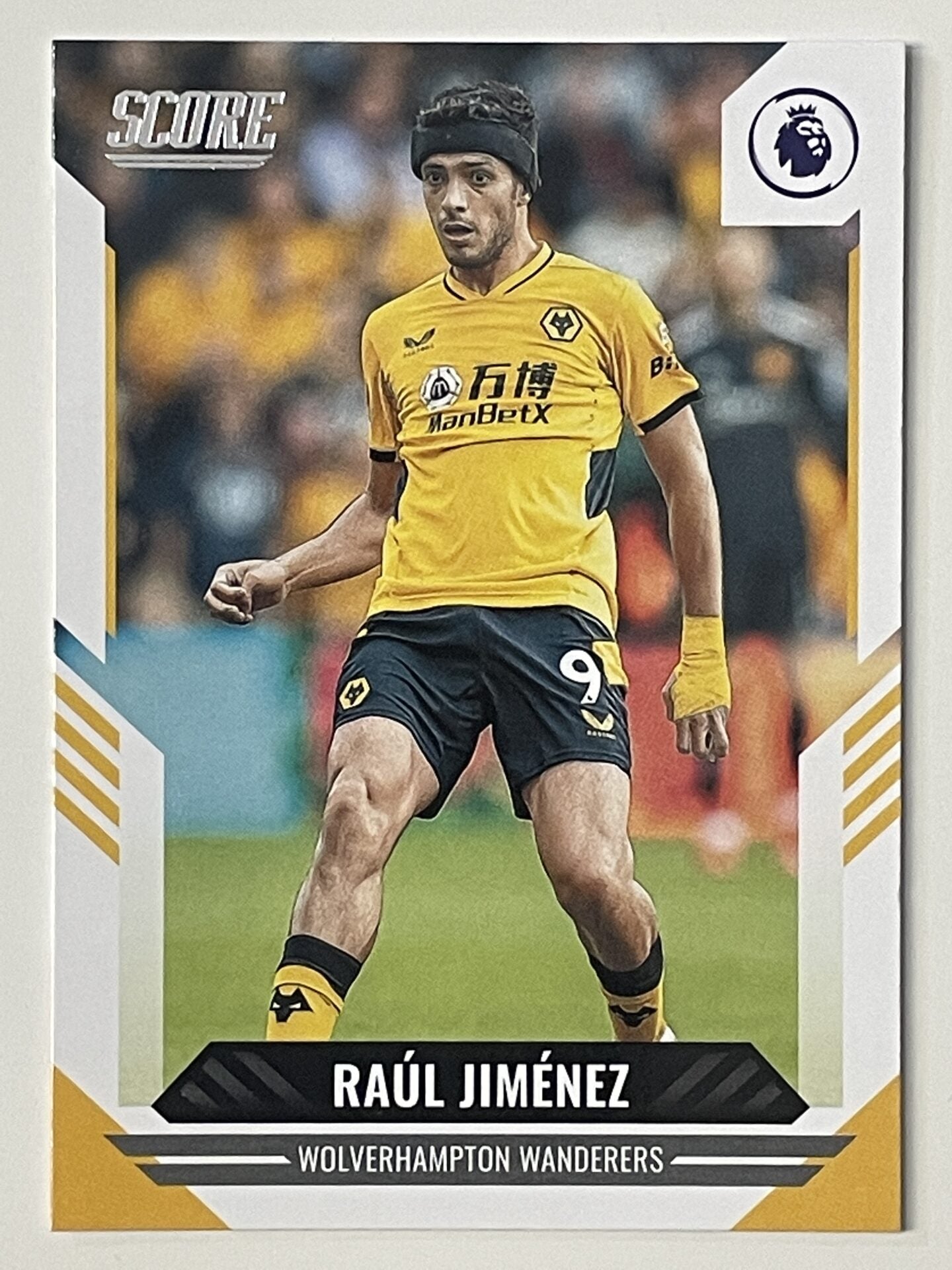 Raul Jimenez Wolves Base Panini Premier League Score 2021 2022