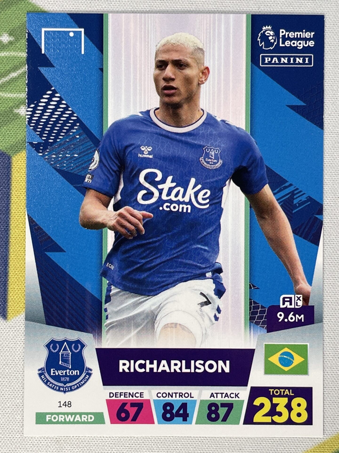 Richarlison Everton Panini Premier League Adrenalyn XL 2023 Card