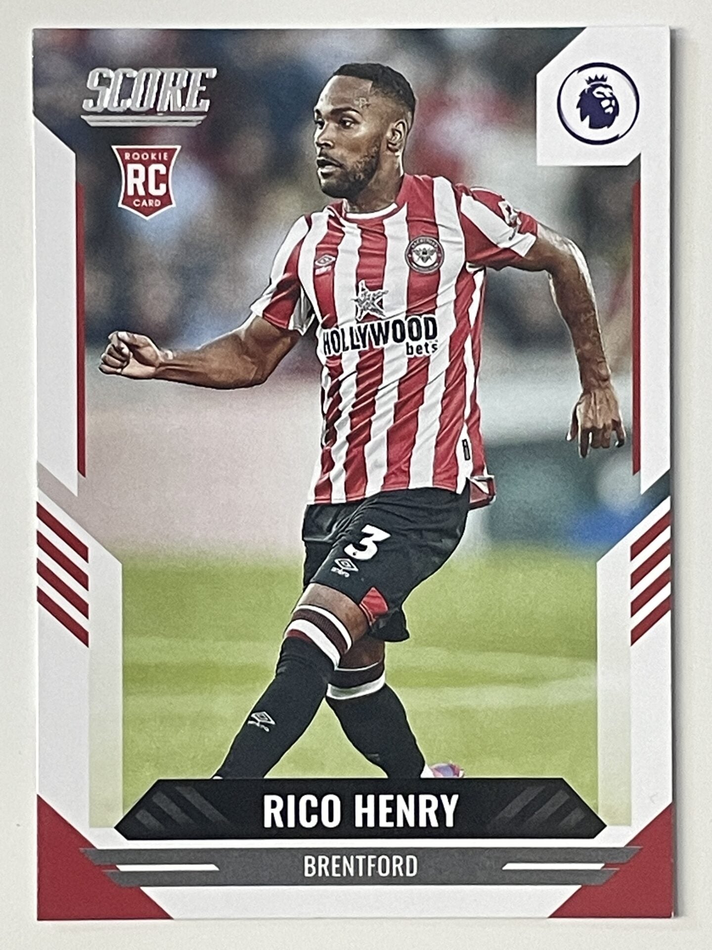 Rico Henry Brentford Base Panini Premier League Score 2021 2022