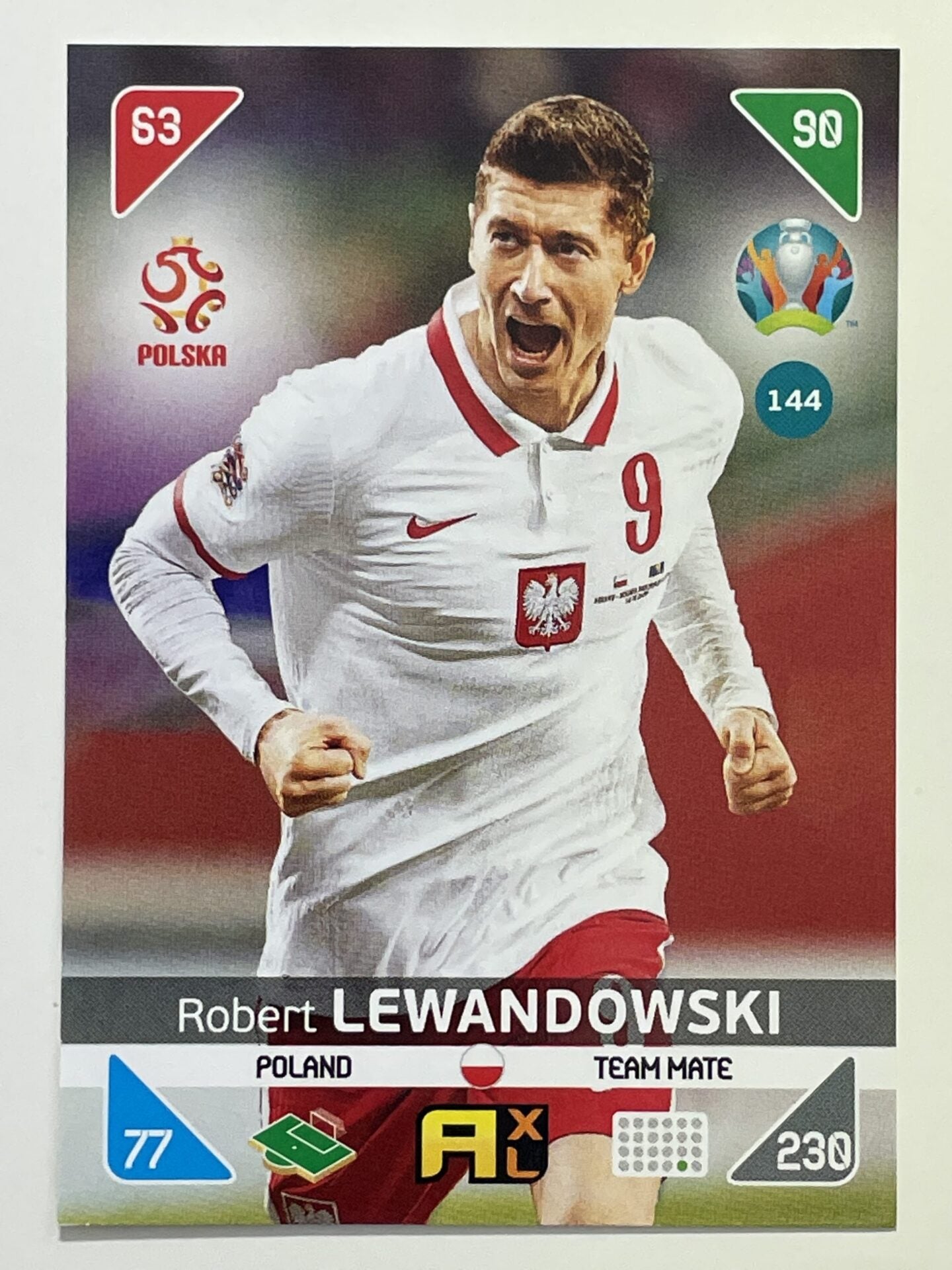 Robert Lewandowski Team Mates (Poland) Football Cards &#8211; Euro 2020 Adrenalyn XL