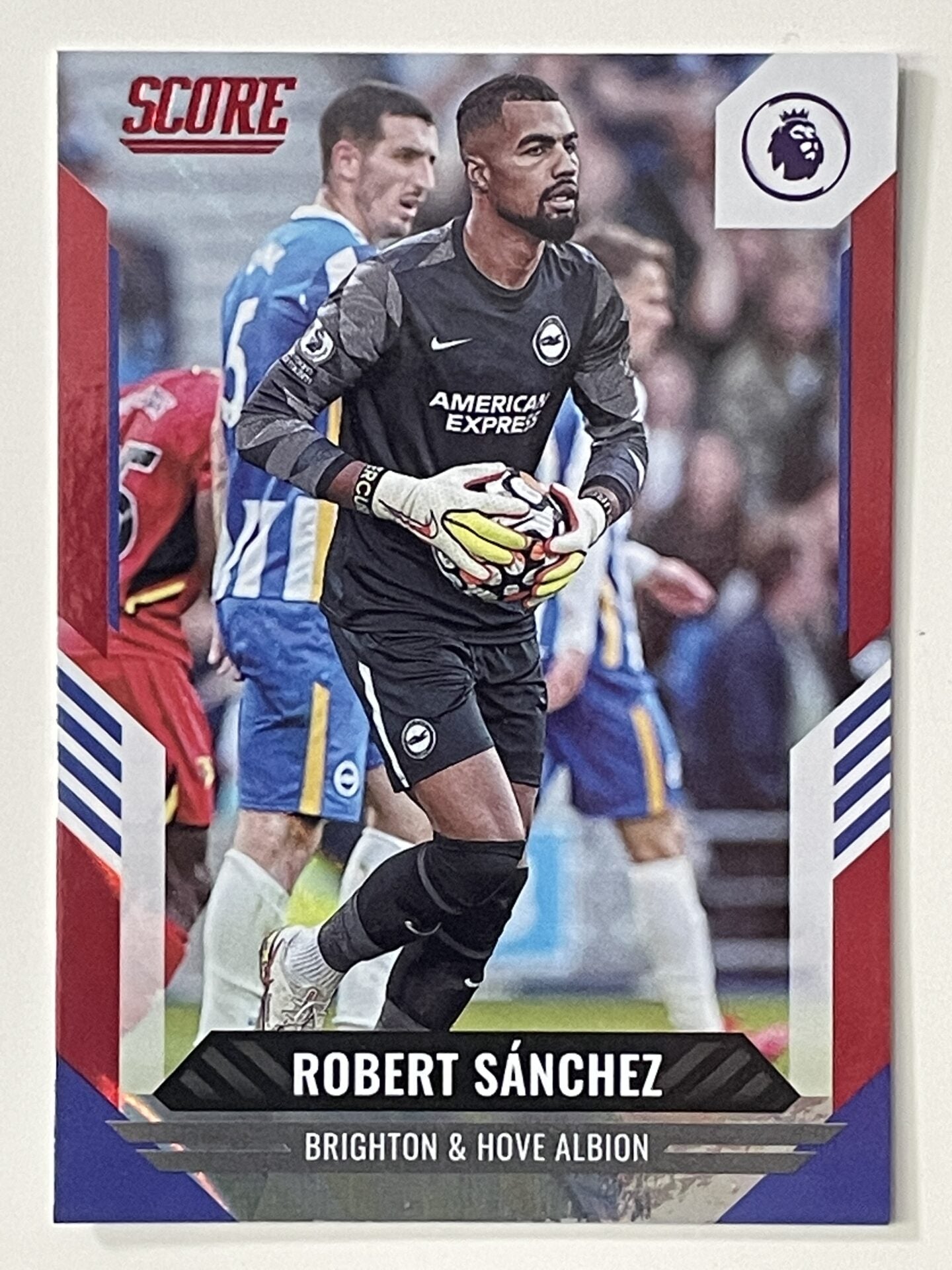 Robert Sanchez Brighton Base Red Lava Parallel Panini Premier League Score 2021 2022