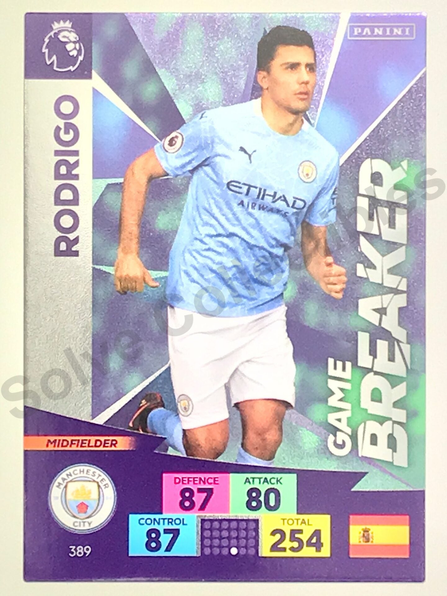 Rodrigo (Manchester City) &#8211; Game Breaker &#8211; Premier League Adrenalyn XL 2020:21