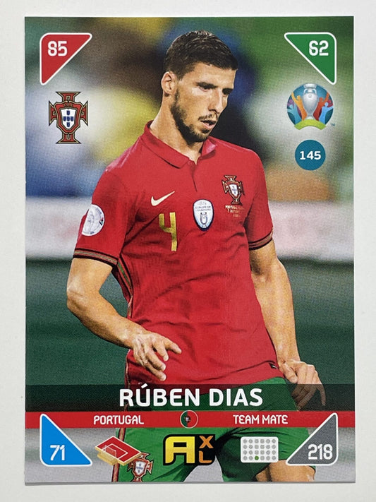 Ruben Dias Team Mates (Portugal) Football Card &#8211; Euro 2020 Adrenalyn XL