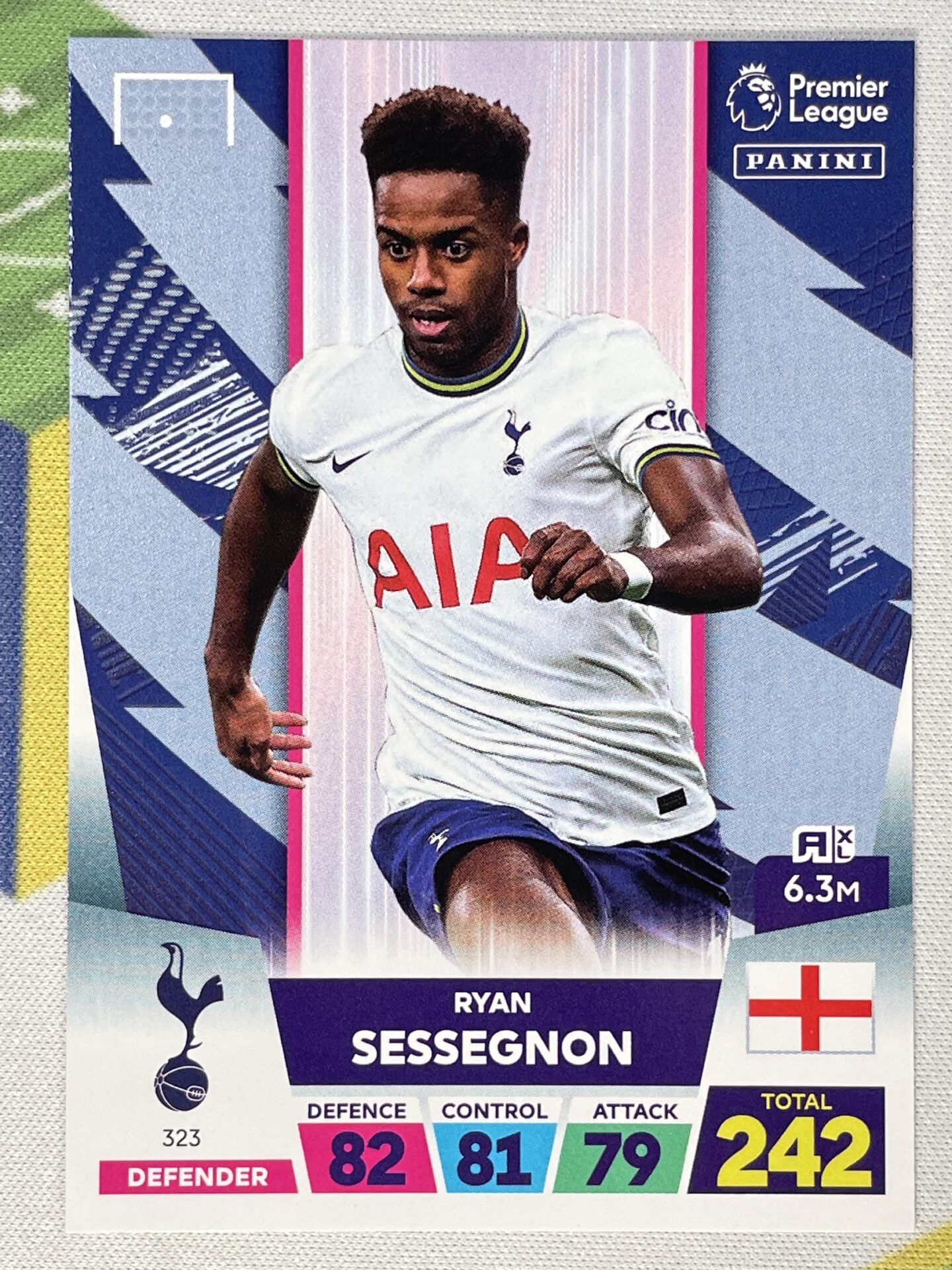 Ryan Sessegnon Tottenham Panini Premier League Adrenalyn XL 2023 Card