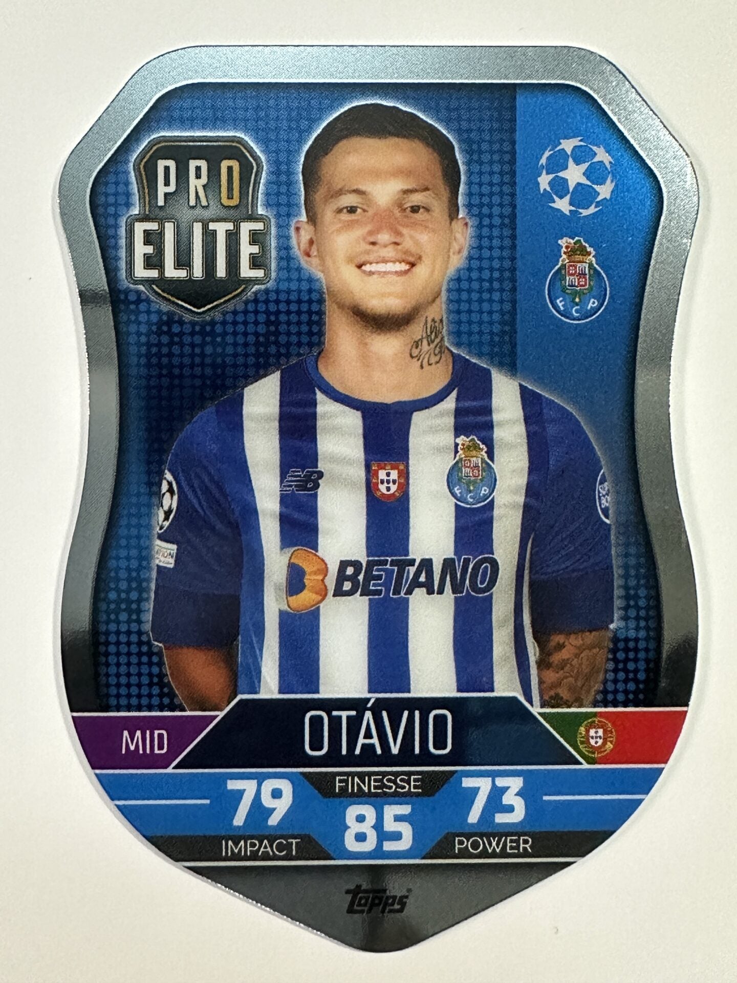 SH16 Otavio Pro Elite Shield (Porto) Topps Match Attax 2022:2023 Card