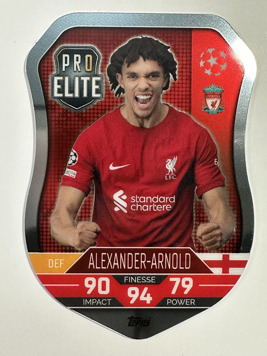 SH2 Alexander-Arnold Pro Elite Shield (Liverpool) Topps Match Attax 2022:2023 Card