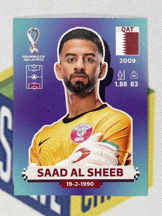 Saad Al Sheeb Qatar Panini World Cup 2022 Qatar Stickers