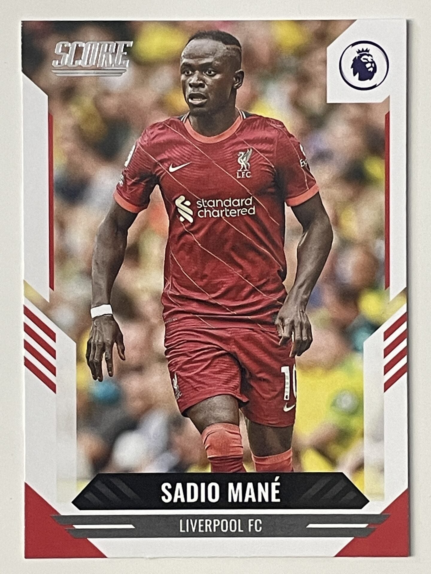 Sadio Mane Liverpool Base Panini Premier League Score 2021 2022