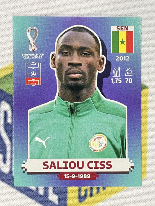 Saliou Ciss Senegal Panini World Cup 2022 Qatar Stickers