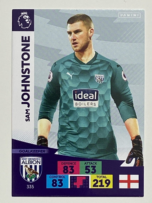 Sam Johnstone (West Brom) Football Card &#8211; Premier League Adrenalyn XL 2020:21