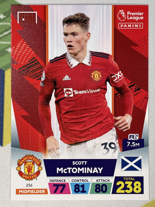 Scott McTominay Manchester United Panini Premier League Adrenalyn XL 2023 Card