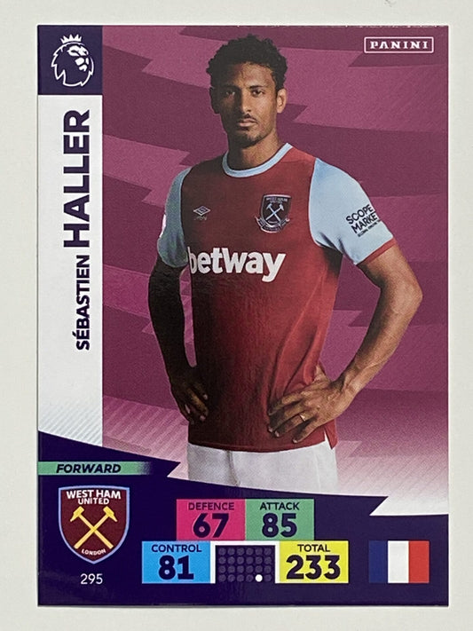 Sebastien Haller (West Ham) Football Card &#8211; Premier League Adrenalyn XL 2020:21