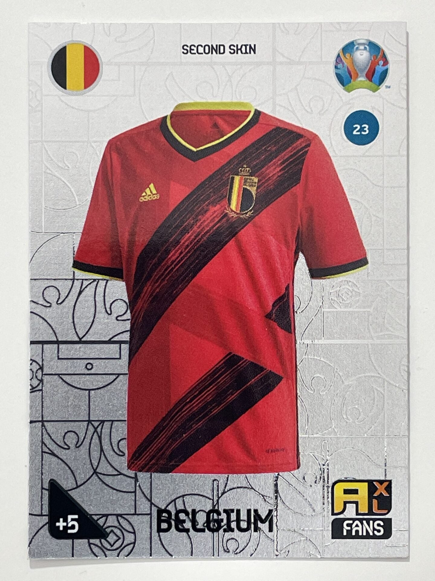 Second Skin Second Skin (Belgium) Football Card &#8211; Euro 2020 Adrenalyn XL