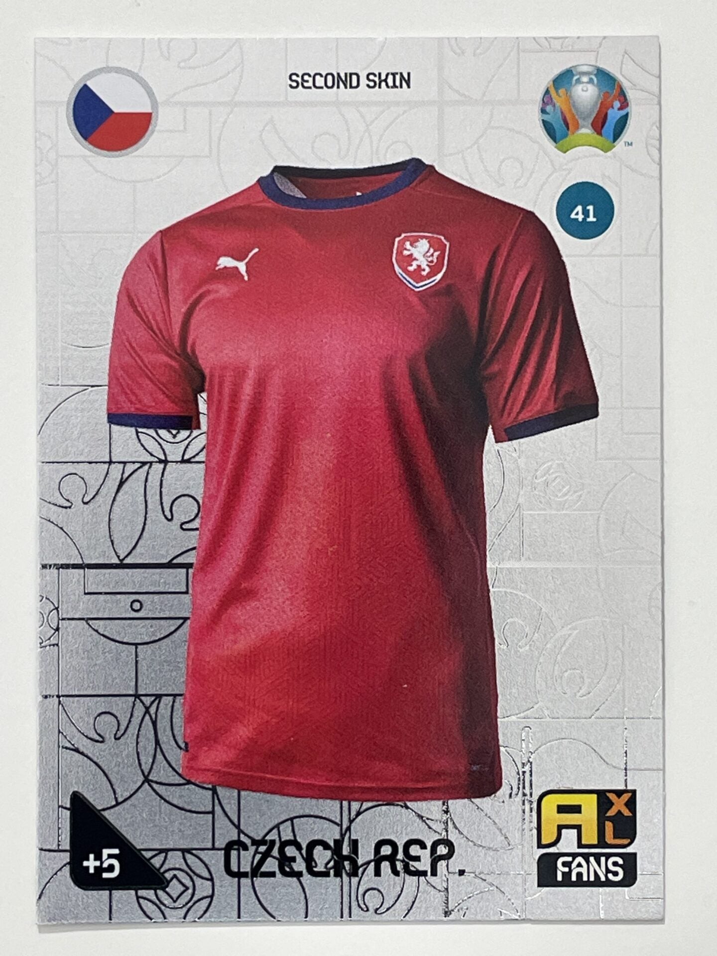 Second Skin Second Skin (Czech Republic) Football Card &#8211; Euro 2020 Adrenalyn XL