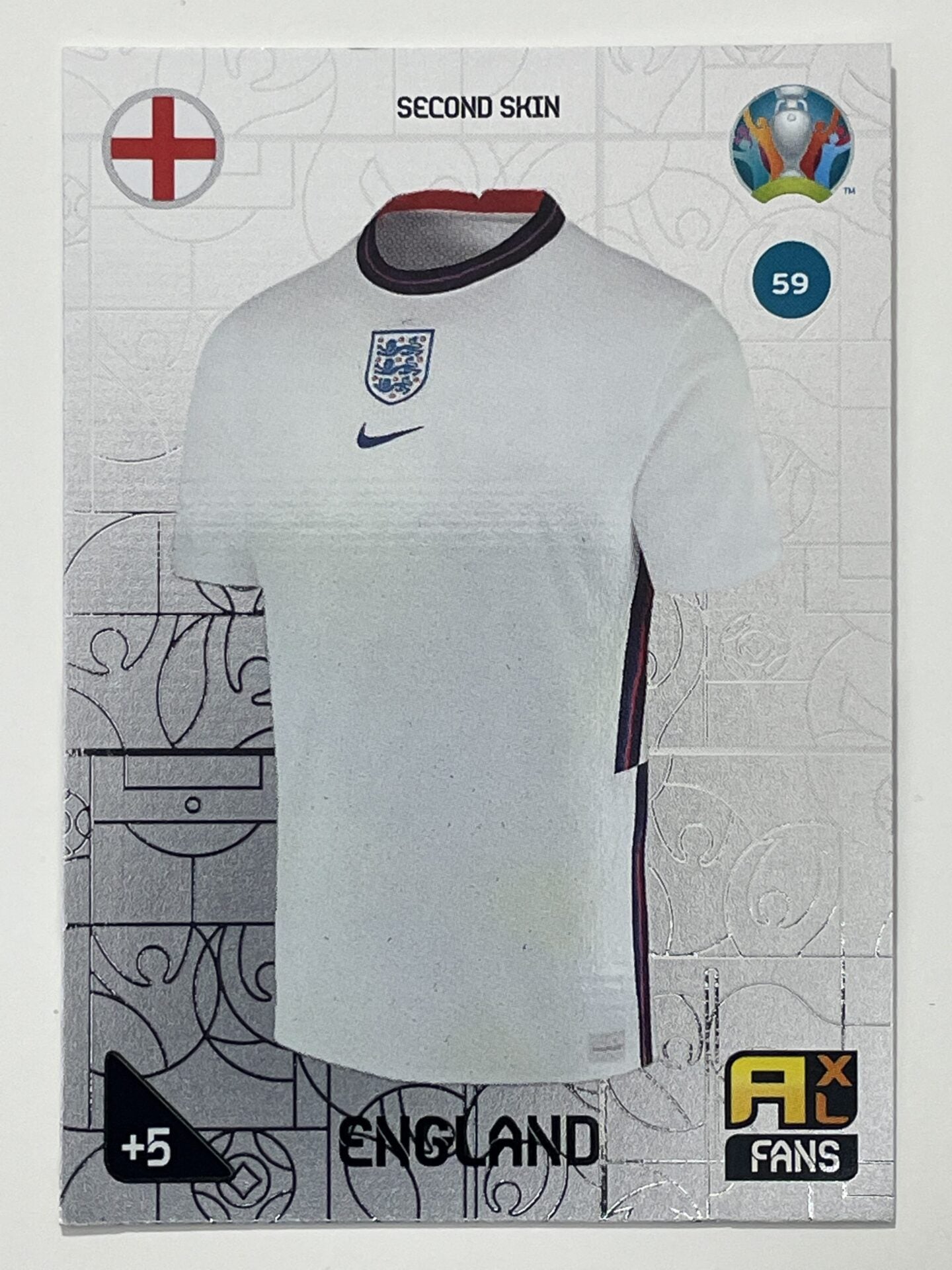 Second Skin Second Skin (England) Football Card &#8211; Euro 2020 Adrenalyn XL