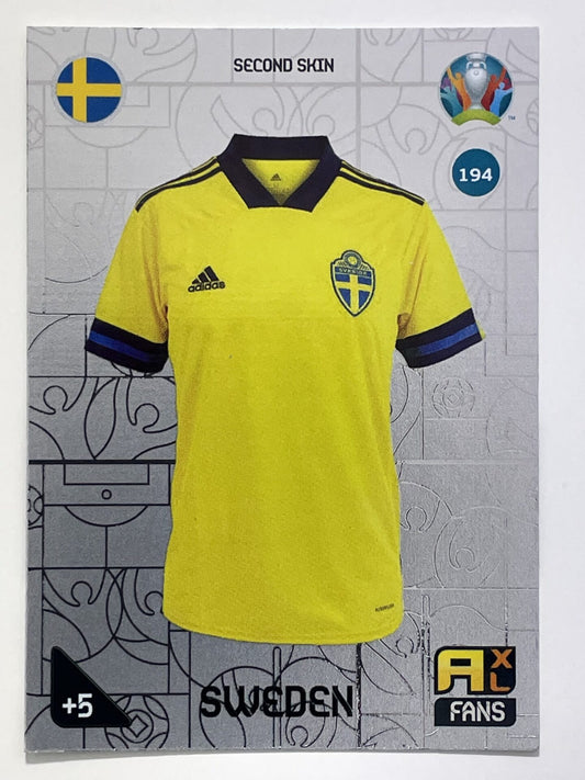 Second Skin Second Skin (Sweden) Football Card &#8211; Euro 2020 Adrenalyn XL