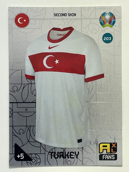 Second Skin Second Skin (Turkey) Football Card &#8211; Euro 2020 Adrenalyn XL