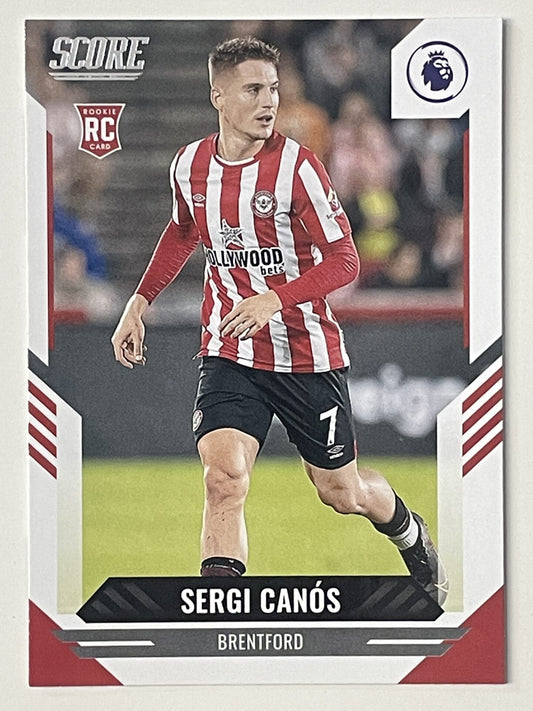 Sergi Canos Brentford Base Panini Premier League Score 2021 2022