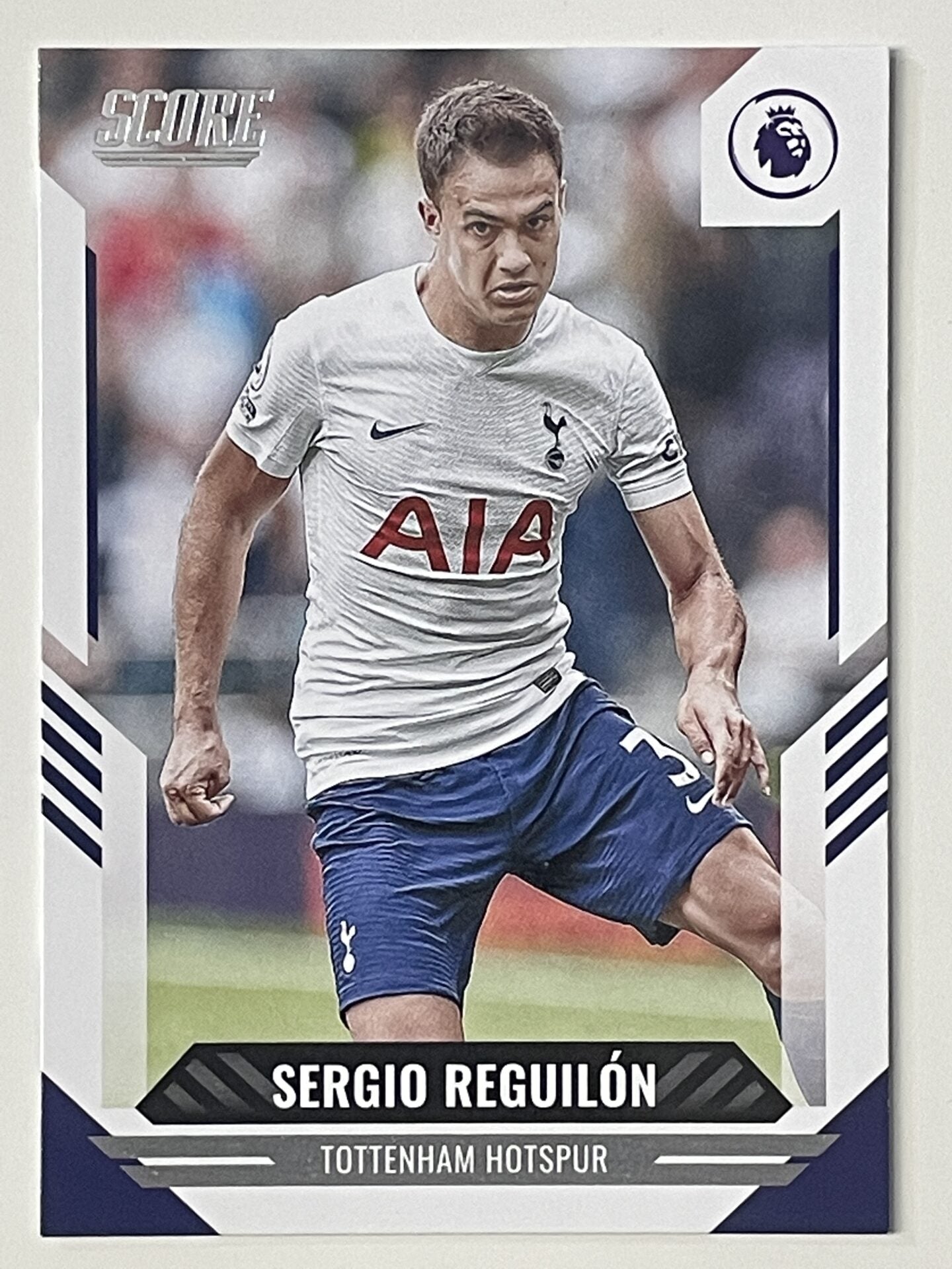 Sergio Reguilon Tottenham Hotspur Base Panini Premier League Score 2021 2022