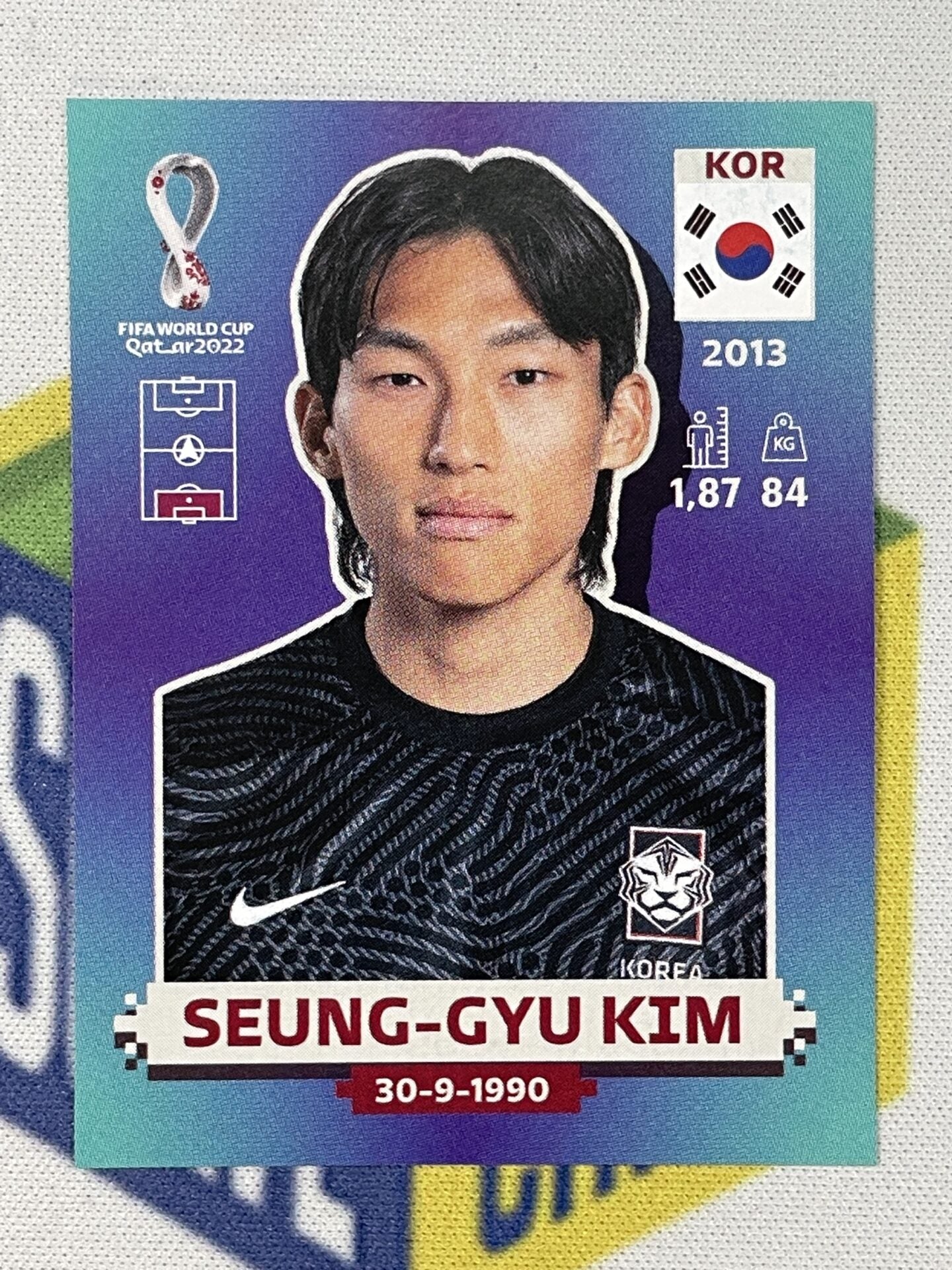 Seung-Gyu Kim Korea Republic Panini World Cup 2022 Qatar Stickers