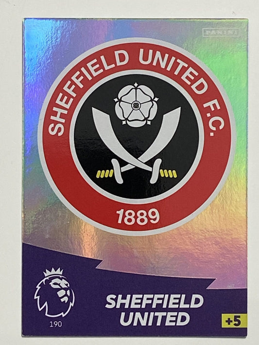 Sheffield United Badge Football Card &#8211; Premier League Adrenalyn XL 2020:21