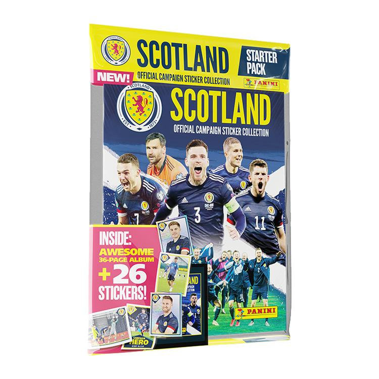 Starter Pack &#8211; Scotland Official Campaign Stickers Football