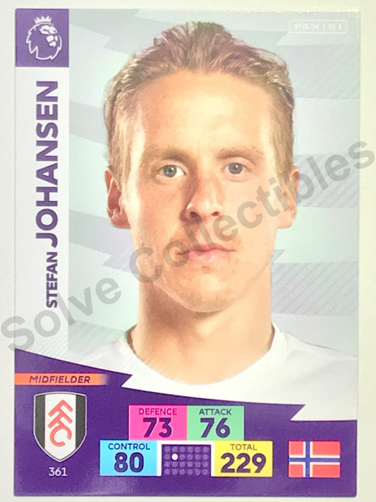 Stefan Johansen (Fulham) Football Sticker &#8211; Premier League Adrenalyn XL 2020:21