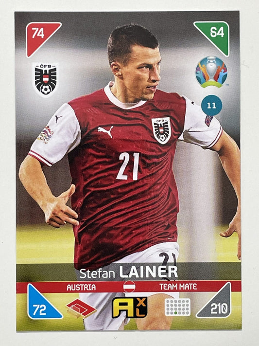 Stefan Lainer Team Mates (Austria) Football Card &#8211; Euro 2020 Adrenalyn XL