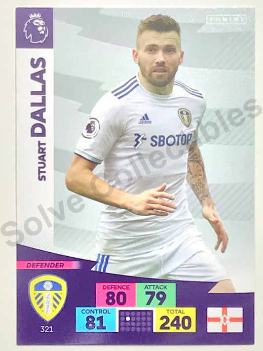 Stuart Dallas (Leeds United) Football Card &#8211; Premier League Adrenalyn XL 2020:21