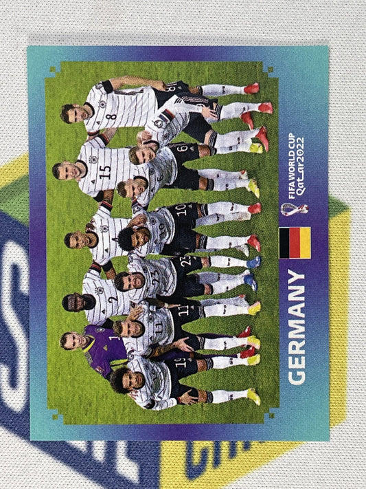 Team Photo Germany Panini World Cup 2022 Qatar Stickers