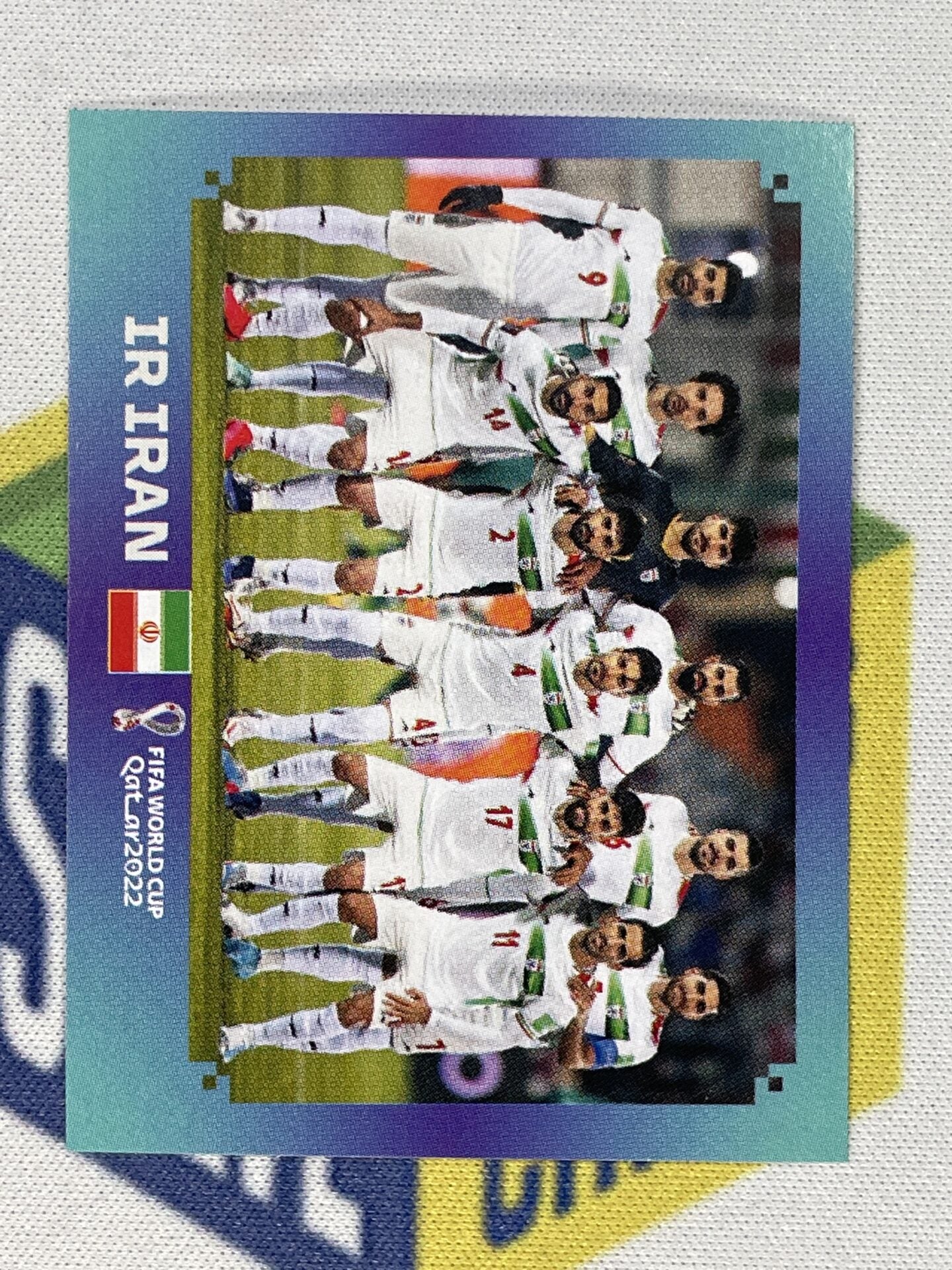 Team Photo Iran Panini World Cup 2022 Qatar Stickers