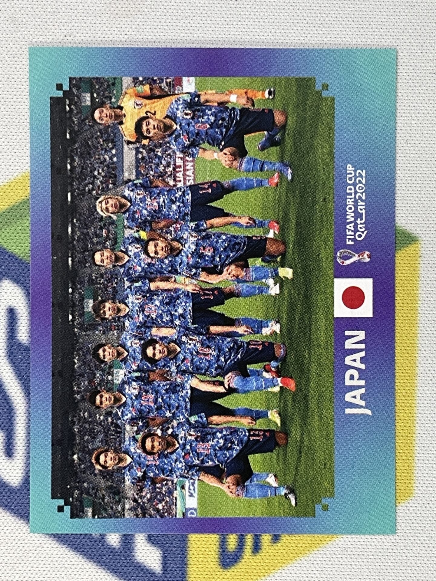 Team Photo Japan Panini World Cup 2022 Qatar Stickers